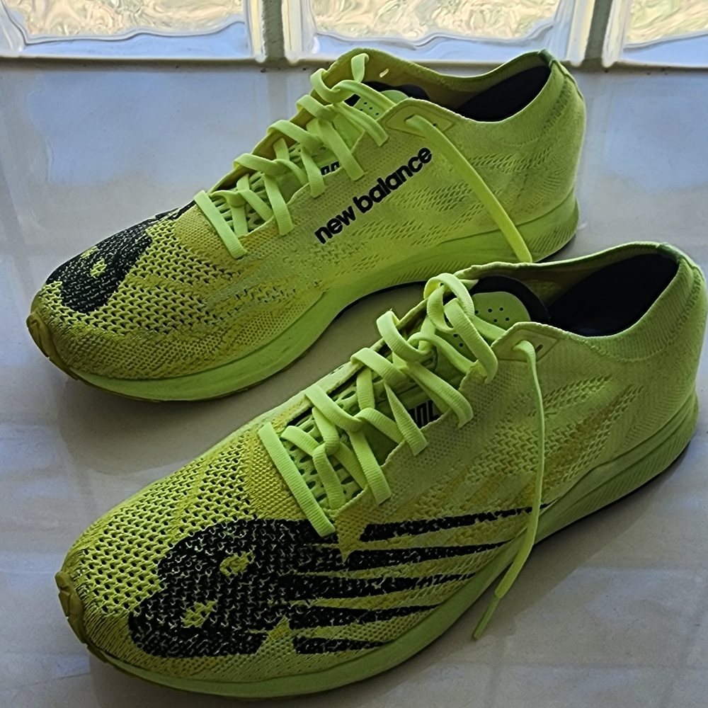 New Balance Men's Lime Green Running Shoes